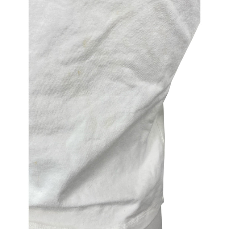 Brandy Melville Women's White Off The Shoulder Long Sleeve Blouse Top Size S