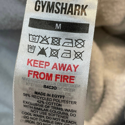 Gymshark Womens Gray Elastic Waist Straiht Wide Leg Trouser Lounge Sweat Pants M