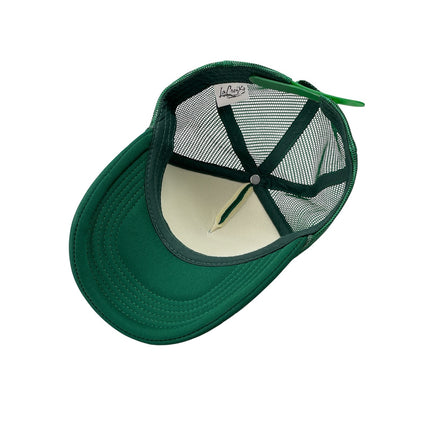 LaCroix Lover Green Embroidered Mesh Back Snap Back Trucker Cap Hat One Size