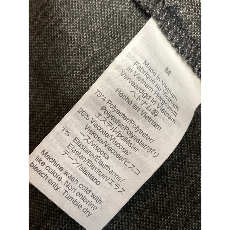 Madewell Women's Gray Plaid Knit Oversized Long Sleeve Cardigan Coat Sweater M