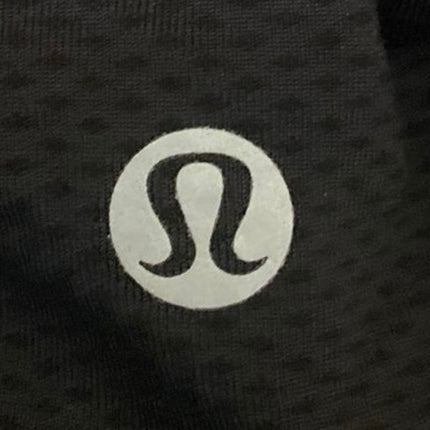 Lululemon Black Sleeveless Racerback Yoga Workout Athletic Sports Bra Crop Top 4