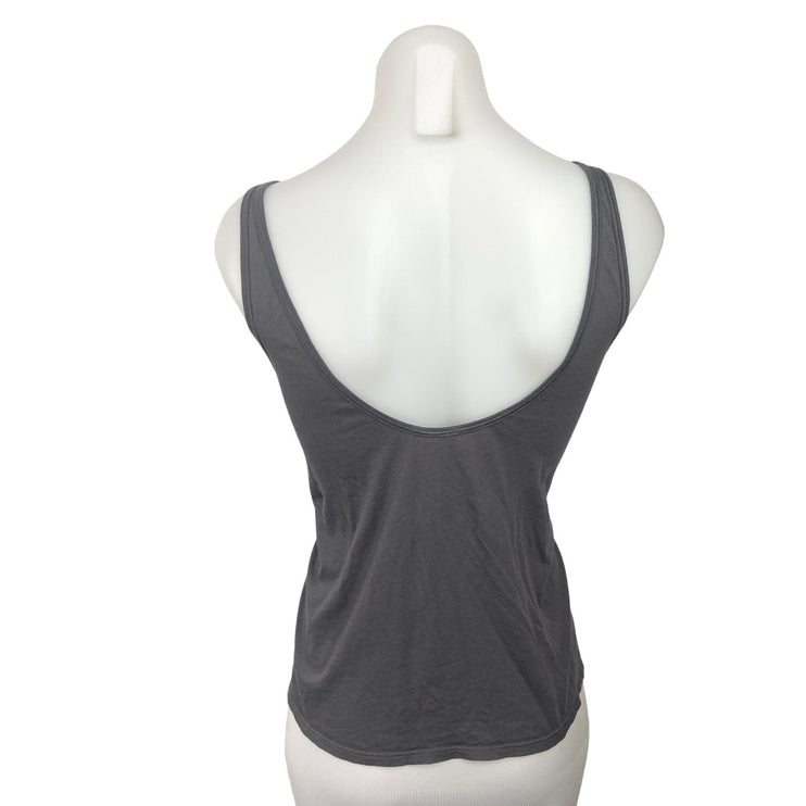 Lululemon Gray Scoop Neck & Back Pullover Athletic Workout Tank Top Size L