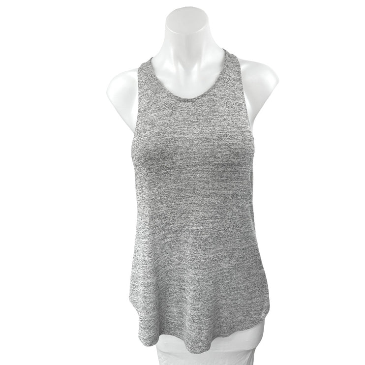 Aritzia Wilfred Free Gray Racerback Sleeveless Workout Athletic Tank Top Size L