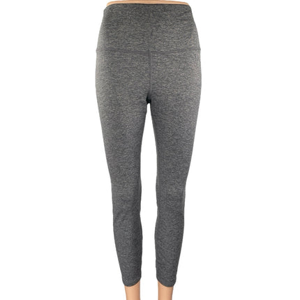 Quince Gray Skinny Leg High Waist Activewear Workout Yoga Leggings Pants Size M