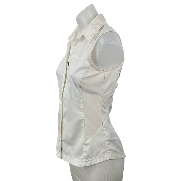 Columbia Silver Ridge II Women's Sleeveless Collared Button Down Shirt Top Sz XS