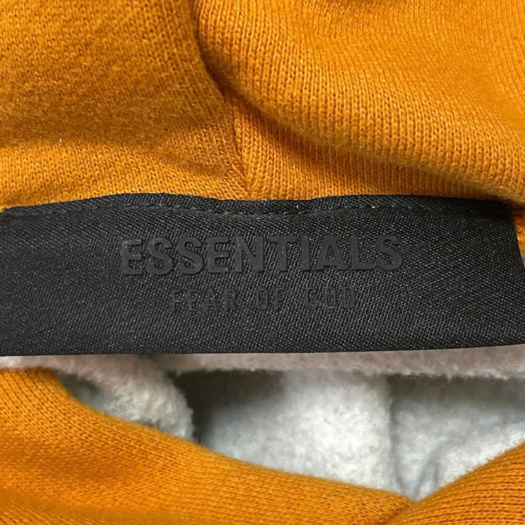 Fear of God Essentials x WNBA Women's Gray Relaxed Hoodie Hooded Sweatshirt M