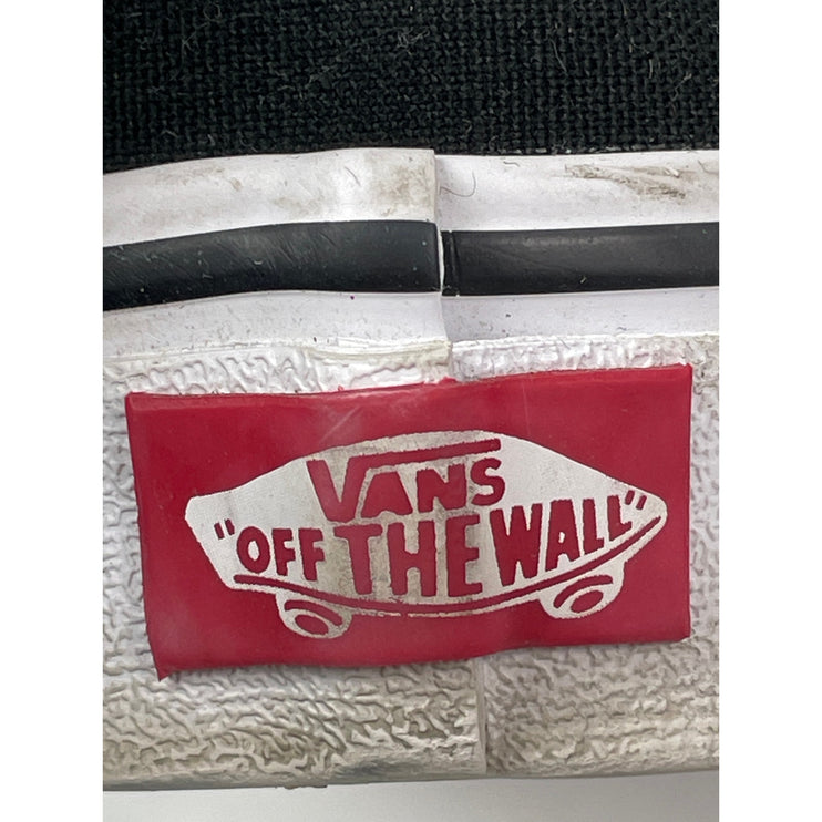 Vans Classic Unisex Black White Casual Skate Slip On Sneakers Shoes Sz 11W/9.5M