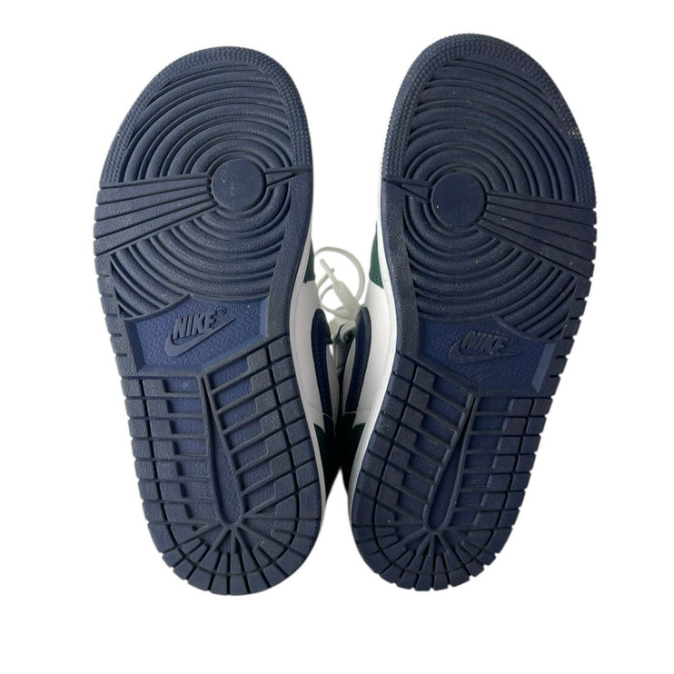 Nike Air Jordan 1 Mid SE Women's Noble Green Lace Up Athletic Sneakers Shoes 5.5