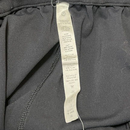 Lululemon Athletica Women's Black Ruffles Waistband Athletic Jogger Pants Size 6