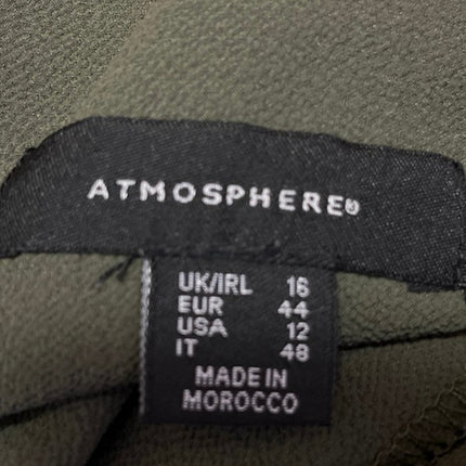 Atmosphere Green Sleeveless Cami Camisole Belted Straight Leg Romper Jumpsuit 12