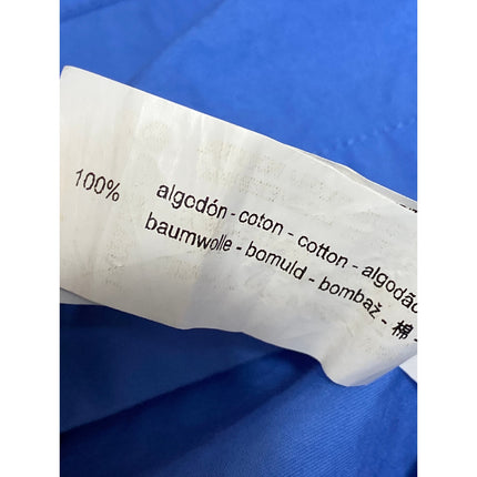 Zara Women's Royal Blue Collared Long Sleeve Button Down Shirt Blouse Top Sz XS