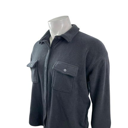 Sundown by Splendid Men's Black Long Sleeve Pocket Button Down Shirt Top Size S