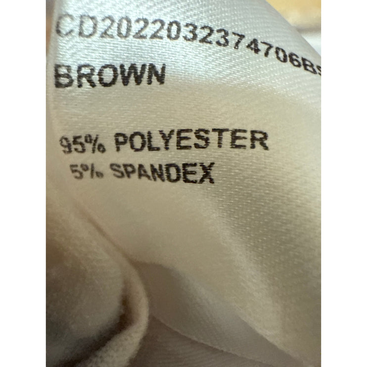 Cider Cream Brown Sleeveless Cami Camisole Tank Corset Bustier Bodysuit Top S/M