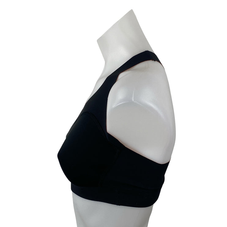 Reebok Pure Move Black Sleeveless Yoga Gym Athletic Activewear Sports Bra Top S