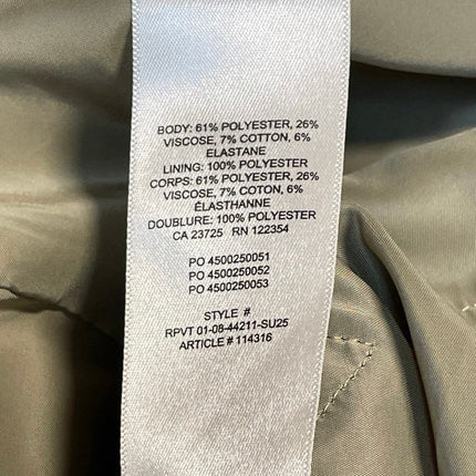 Aritzia Babaton Bond Women's Gray Sleeveless Boat Neck Mini A-Line Tank Dress 0