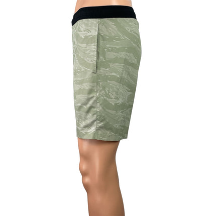 Chubbies Men's Gray Green Camo Camouflage Bermuda Casual Lounge Shorts Size S