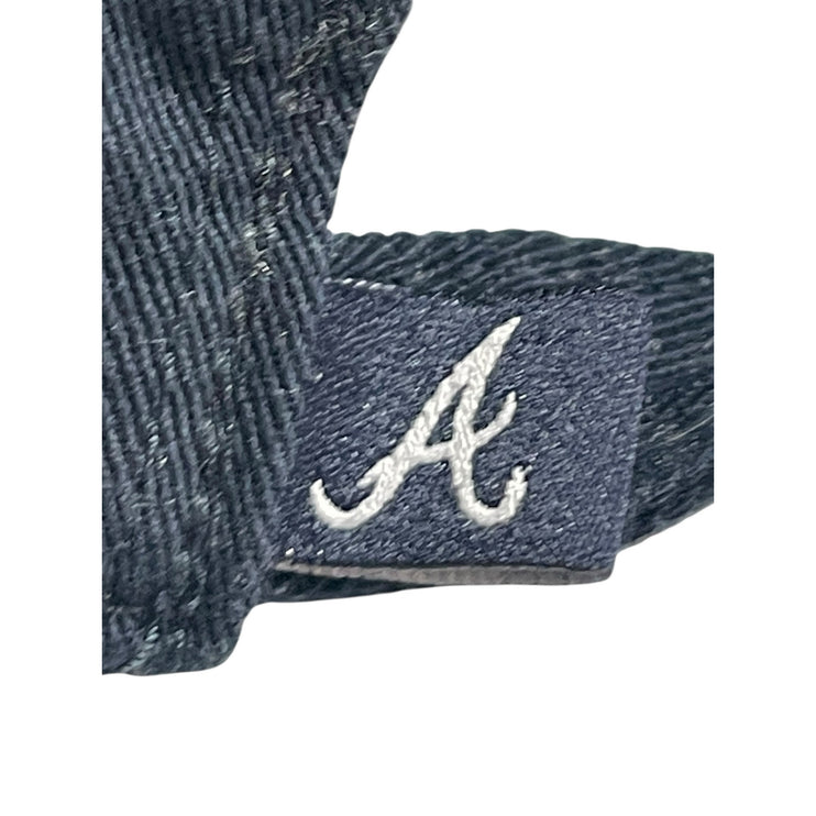 47 Brand Atlanta Braves MLB Red Black Embroidered Adjustable Baseball Cap Hat OS