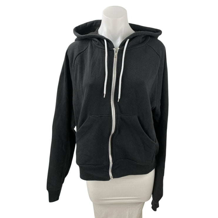 Urban Outfitters Womens Black Hooded Long Sleeve Activewear Hoodie Sweatshirt  M