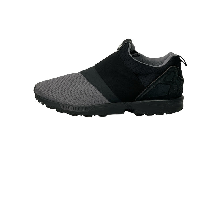 Adidas Originals ZX Flux Men's Gray Black Slip On Athletic Sneakers Shoes Sz 8.5