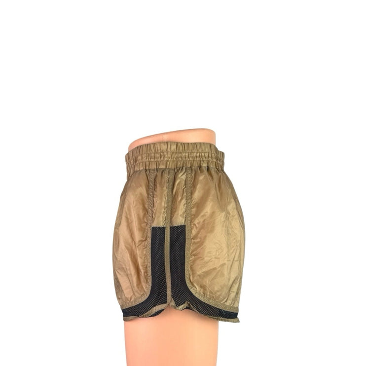 Urban Outfitters Out From Under Tan Mesh Trim Dolphin Mini Lounge Shorts Size S