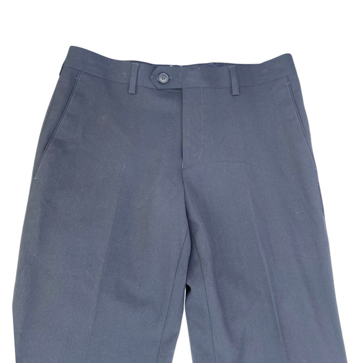 NEW DKNY Kids Boys Gray Straight Leg Chino Khaki Trousers Dress Pants Size 27 L