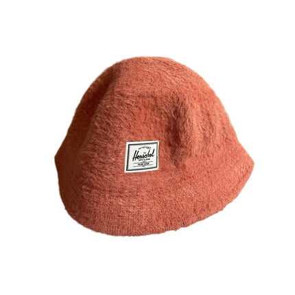 Herschel Supply Co. Henderson Women's Orange Plush Winter Snow Bucket Hat S/M