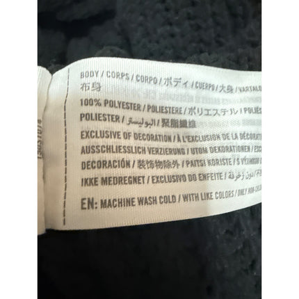 Abercrombie & Fitch Women's Black Turtleneck Long Sleeve Sweater Top Size L