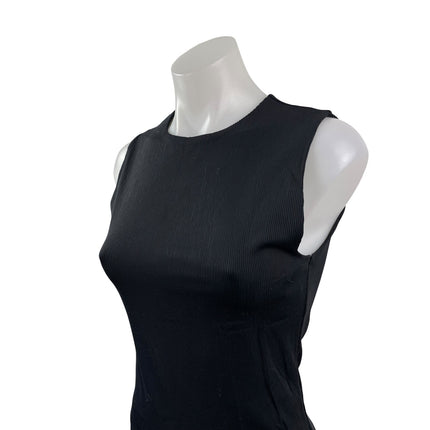 Abercrombie & Fitch Women's Black Crew Neck Sleeveless Cami Tank Bodysuit Top S
