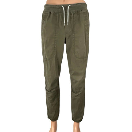 Vuori Ripstop Traveler Men's Green Drawstring Tapered Trousers Jogger Pants 32