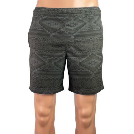 Chubbies The Quest Athlounger Mens Gray Geometric Aztec Print  Casual Shorts S