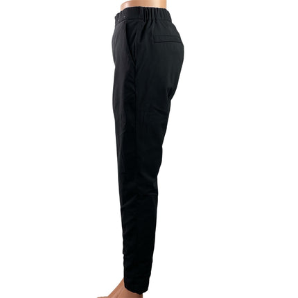 Uniqlo Windproof Warm Lined Women's Black Straight High Rise Trousers Pants M