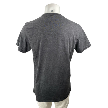 Billabong Men's Black Gray Short Sleeve Crew Neck Basic T Shirt Tee Top Size M