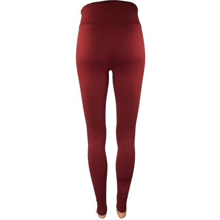 Girlfriend Collective Red Skinny Leg High Waist Athletic Yoga Leggings Pants XS