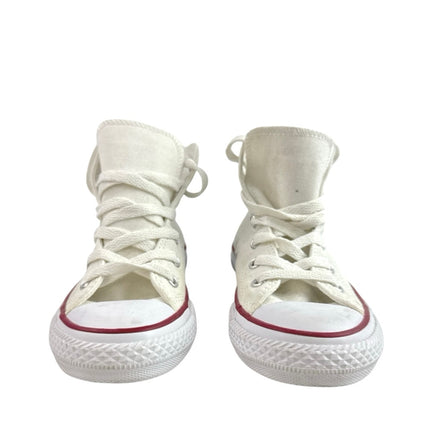 Converse All Star Chuck Taylor Kids White High Top Lace Up Sneakers Shoes Sz 13