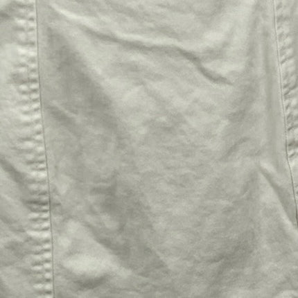 H&M White Sleeveless Square Neck Side Zip Cami Tank Mini Bodycon Dress Size M