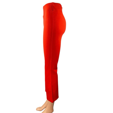 Old Navy Stevie Women's Red High Rise Flared Bootcut Trousers Pants Size XS