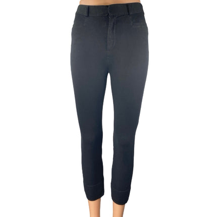 Banana Republic Sloan Women's Black Skinny Cropped Trousers Pants Size 00P