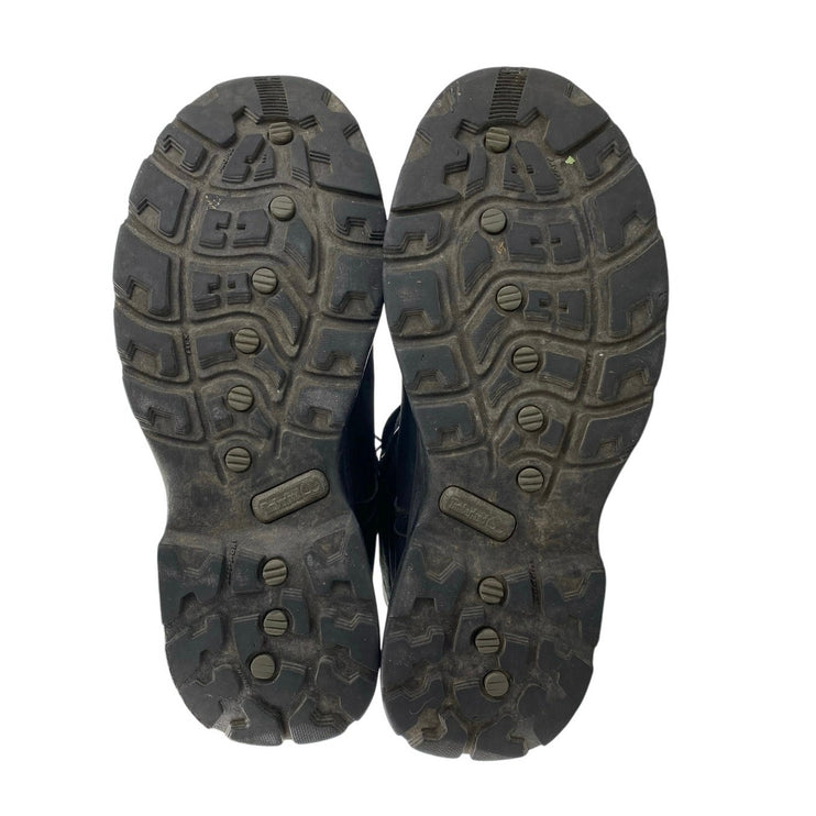 Timberland Flume Mens Black Lace Up Round Toe Mid Top Waterproof Hiking Boots 11