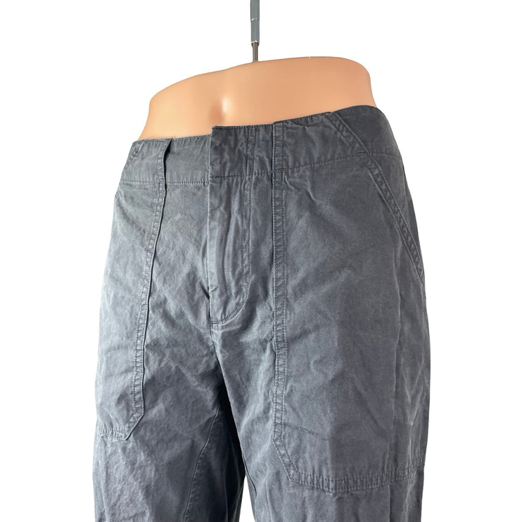 Rag & Bone Women's Black High Waisted Straight Leg Cropped Denim Jeans Size 0