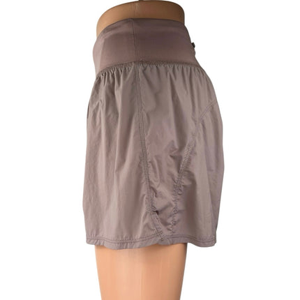 Madewell Women's Purple High Waisted Yoga Workout Running Athletic Shorts Size S