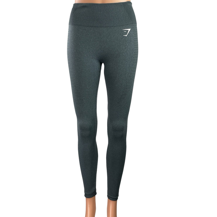 Gymshark Vital Soft Gray High Rise Yoga Workout Athletic Leggings Pants Size M