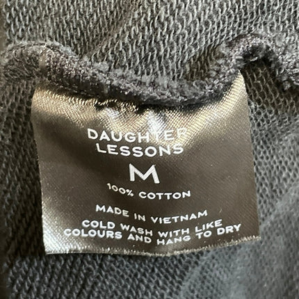 Daughter Lessons DL Yoga Gym Athletic Activewear Hoodie Sweater Sweatshirt Top M