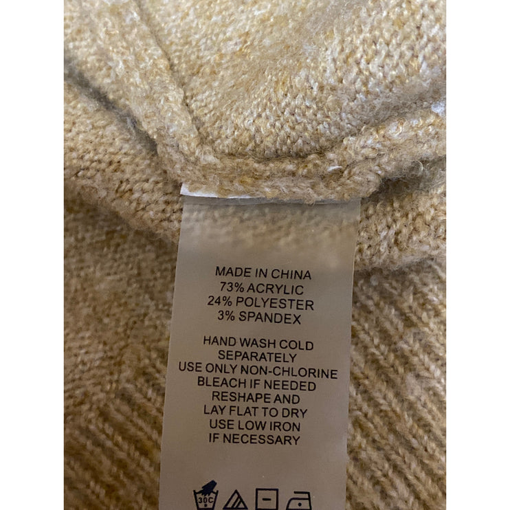 Vince Camuto Women's Color Block Crew Neck Long Sleeve Sweatshirt Sweater Top S