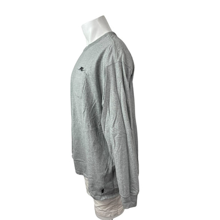 Nike Men's Gray Logo Embroidered Long Sleeve Pocket T Shirt Tee Top Size XXL