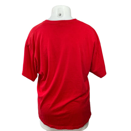 M&M's I'm Irresistible Womens Red Short Sleeve Graphic Tee T-shirt Top Size XL