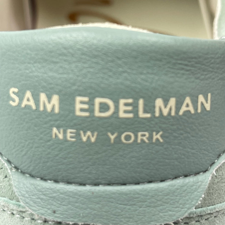 Sam Edelman Ivey Men's Green/White Lace Up Round Toe Athletic Sneakers Shoes 12