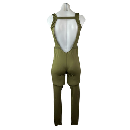 Fabletics Seamless Sculpt Sleeveless Yoga Athletic Activewear Jumpsuit Romper M