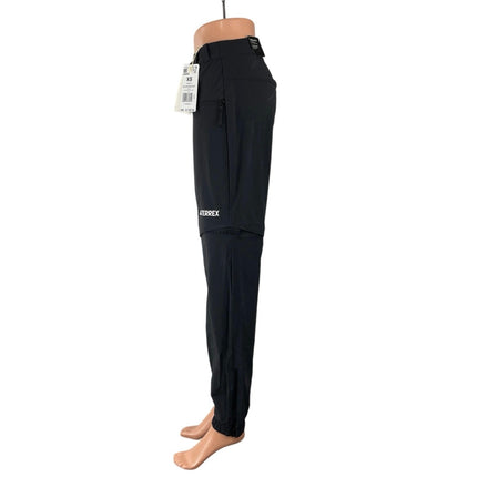 NEW Adidas Terrex Utilitas Hiking Zip Off Activewear Jogger Trousers Pants Sz XS