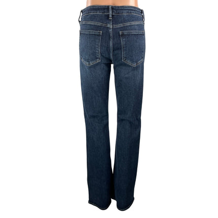 JBD Just Black Denim Women's Blue Dark Wash Bootcut Flared Denim Jeans Size 28