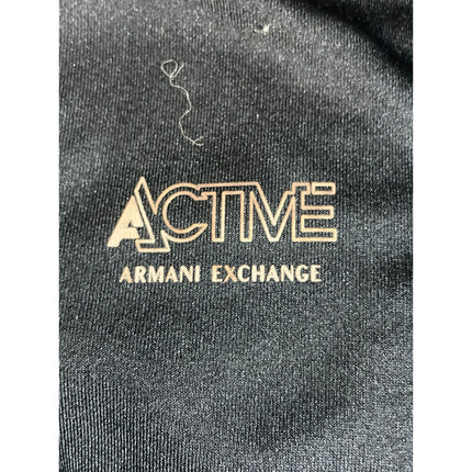 Armani Exchange Women's Navy Blue Full Zip Hoodie Hooded Sweatshirt Top Size S